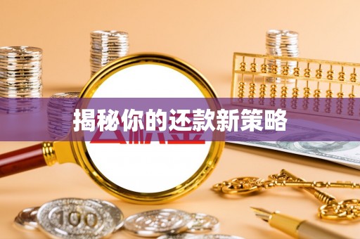 白银揭秘你的还款新策略