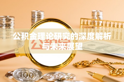 白银公积金理论研究的深度解析与未来展望