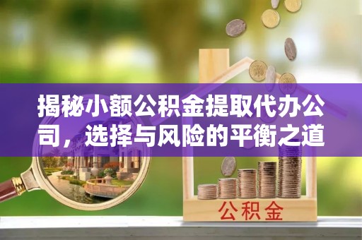 白银揭秘小额公积金提取代办公司，选择与风险的平衡之道